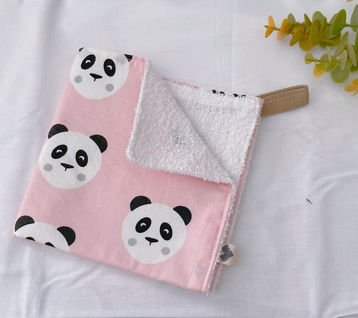 Toalla infantil pandas